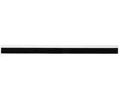 Sukabinamų durų šepetėlių sandarikliai 2 pcs Balta 100 cm