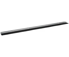 Sukabinamų durų šepetėlių sandarikliai 2 pcs Sidabro 100 cm