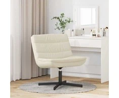 Sukamasis krėslas Kreminė 63 x 75 x 76 cm PU