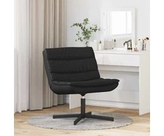 Sukamasis krėslas Juoda 63 x 75 x 76 cm Blizgantis PU