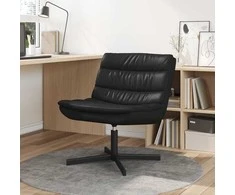 Sukamasis krėslas Juoda 63 x 75 x 76 cm Blizgantis PU