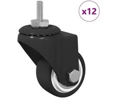 Sukamasis ratukas 12 vnt. Juoda 40,4 x 40,4 x 19,7 mm