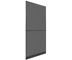 Sukamasis vabzdžių tinklas Antracito ir juoda 100 x 215 cm