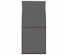 Sukamasis vabzdžių tinklas Ruda ir juoda 100 x 215 cm