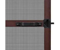 Sukamasis vabzdžių tinklas Ruda ir juoda 120 x 240 cm