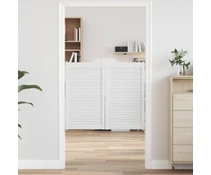 Sukamosios durys Balta 90 x 50 cm Pušies medienos masyvas