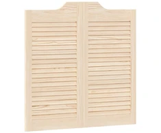 Sukamosios durys 80 x 40 cm Pušies medienos masyvas Natūrali