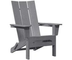 Sulankstoma Adirondack kėdė Šviesiai pilka 80,5 x 74,5 x 92 cm