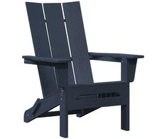 Sulankstoma Adirondack kėdė Jūrinė mėlyna 80,5 x 74,5 x 92 cm