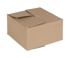 Sulankstoma dėžė 50 pcs Natūrali 15 x 15 x 8 cm Kartonas