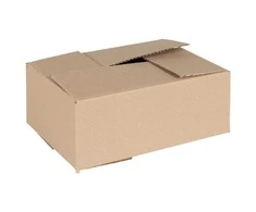 Sulankstoma dėžė 50 pcs Natūrali 25 x 17,5 x 10 cm Kartonas