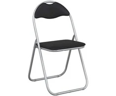 Sulankstoma kėdė 8 pcs Juoda ir pilka 48 x 43,5 x 81 cm