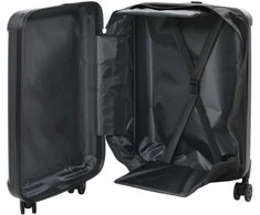Lagaminas su užraktu Juoda 34 x 23 x 55.5 cm ABS plastikas
