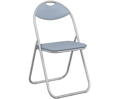Sulankstoma kėdė 8 pcs Pilka 48 x 43,5 x 81 cm Dirbtinė oda