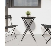 Bistro stalas Antracitas Ø 50 x 71 cm Miltelinis plienas