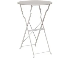 Bistro stalas Smėlio Ø 50 x 71 cm Miltelinis plienas
