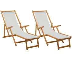 Sulankstomas gultas 2 pcs 3 Pozicija Kietas eukalipto medis