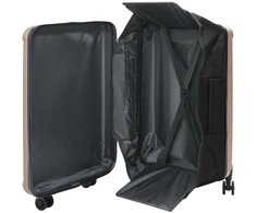 Lagaminas rožinis auksas 50 x 30 x 76 cm ABS plastikas