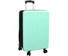Lagaminas su užraktu Mėtų žalia 43 x 27 x 66 cm ABS plastikas