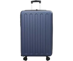 Lagaminas su užraktu Tamsi mėlyna 50 x 30 x 76 cm ABS plastikas