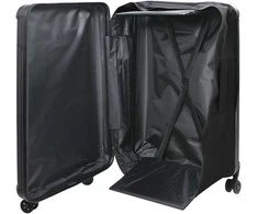 Lagaminas su užraktu Juoda 50 x 30 x 76 cm ABS plastikas