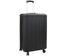 Lagaminas su užraktu Juoda 50 x 30 x 76 cm ABS plastikas