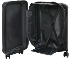 Lagaminas su užraktu Juoda 43 x 27 x 66 cm ABS plastikas