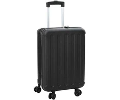 Lagaminas su užraktu Juoda 43 x 27 x 66 cm ABS plastikas