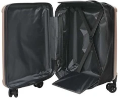 Lagaminas rožinis auksas 43 x 27 x 66 cm ABS plastikas