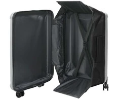 Lagaminas su užraktu Sidabro 50 x 30 x 76 cm ABS plastikas