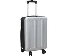 Lagaminas su užraktu Sidabro 34 x 23 x 55.5 cm ABS plastikas