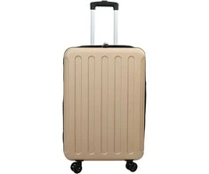 Lagaminas su užraktu šampano 34 x 23 x 55.5 cm ABS plastikas