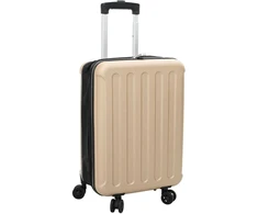 Lagaminas su užraktu šampano 34 x 23 x 55.5 cm ABS plastikas