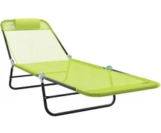 Sulankstomas gultas Žalia 182 x 55 x 85,5 cm Tekstilenas