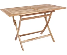 Sulankstomas sodo stalas Natūrali 120 x 70 x 75,5 cm