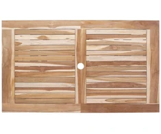Sulankstomas sodo stalas Natūrali 120 x 70 x 75,5 cm