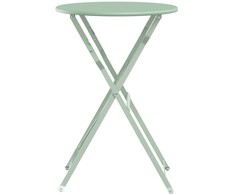 Bistro stalas Šviesiai mėtas Ø 50 x 71 cm Miltelinis plienas