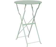 Bistro stalas Šviesiai mėtas Ø 50 x 71 cm Miltelinis plienas