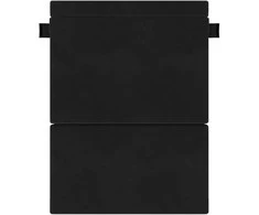 Sofa Sulankstomas Sofos Lova Juoda 152 x 86,5 x 60 cm Audinys