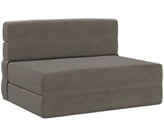 Sofa Sulankstomas Sofos Lova Šviesiai pilka 70 x 80 x 60 cm Audinys