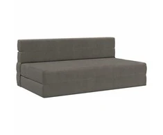 Sofa Sulankstomas Sofos Lova Šviesiai pilka 152 x 86,5 x 60 cm