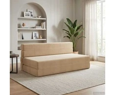 Sofa Sulankstomas Sofos Lova Žalias pilkas 152 x 86,5 x 60 cm