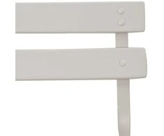 Sodo sulankstoma kėdė 2 pcs Smėlio 42 x 46 x 82cm metalas