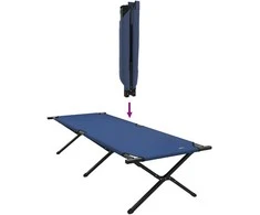 Sulankstoma Kempingo Lova 2 pcs Mėlyna 210 x 80 x 46 cm