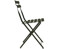 Sodo sulankstoma kėdė 2 pcs Žalia 42 x 46 x 82cm metalas