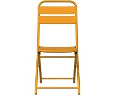 Sodo sulankstoma kėdė 2 pcs Garstyčių 42 x 52 x 82cm