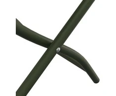 Sodo sulankstoma kėdė 2 pcs Žalia 42 x 52 x 82cm