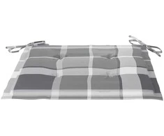 Sulankstomos sodo kėdės su pagalvėlėmis, 6vnt., tikmedis