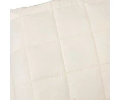 Sunki antklodė, šviesi kreminė, 200x230cm, audinys, 9kg