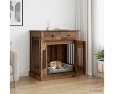 Šunų narvas baldams Sendintos medienos 80 x 47,5 x 80 cm